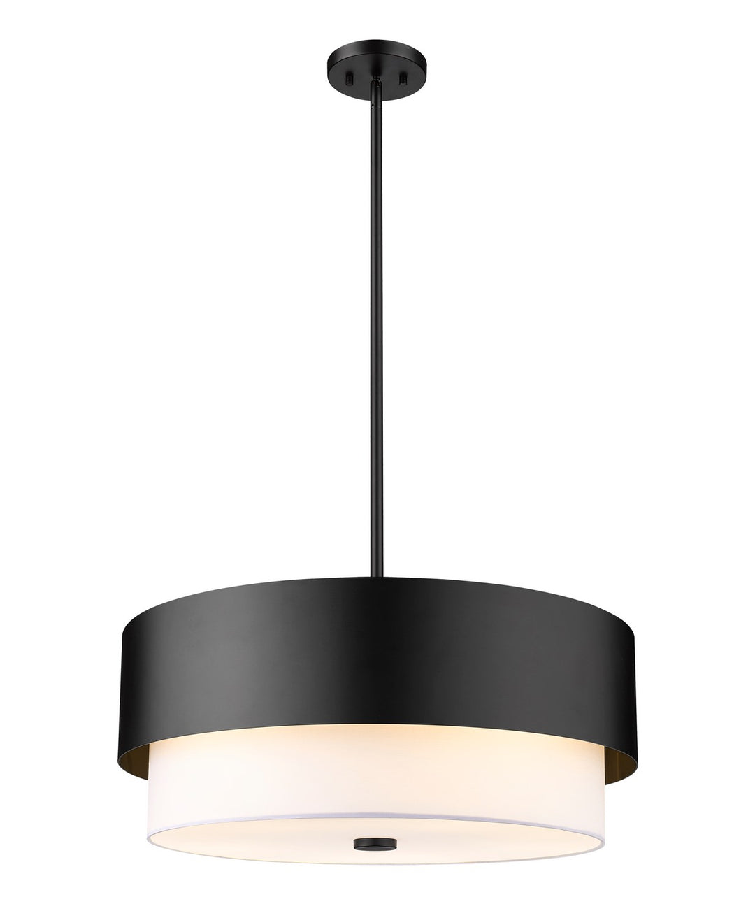 Z-Lite Counterpoint 495P24-MB Pendant Light - Matte Black