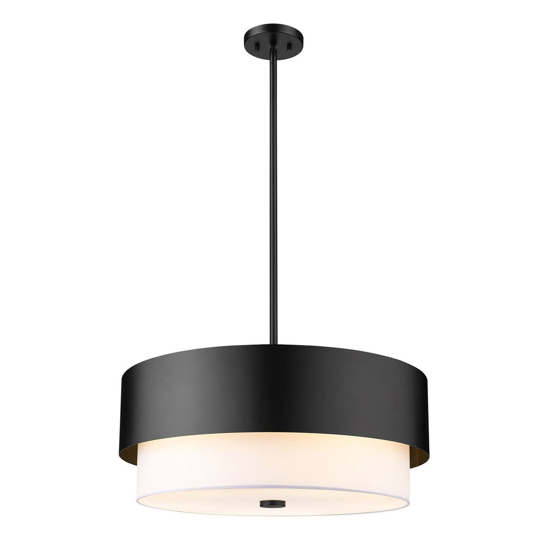 Z-Lite Counterpoint 495P24-MB Pendant Light - Matte Black