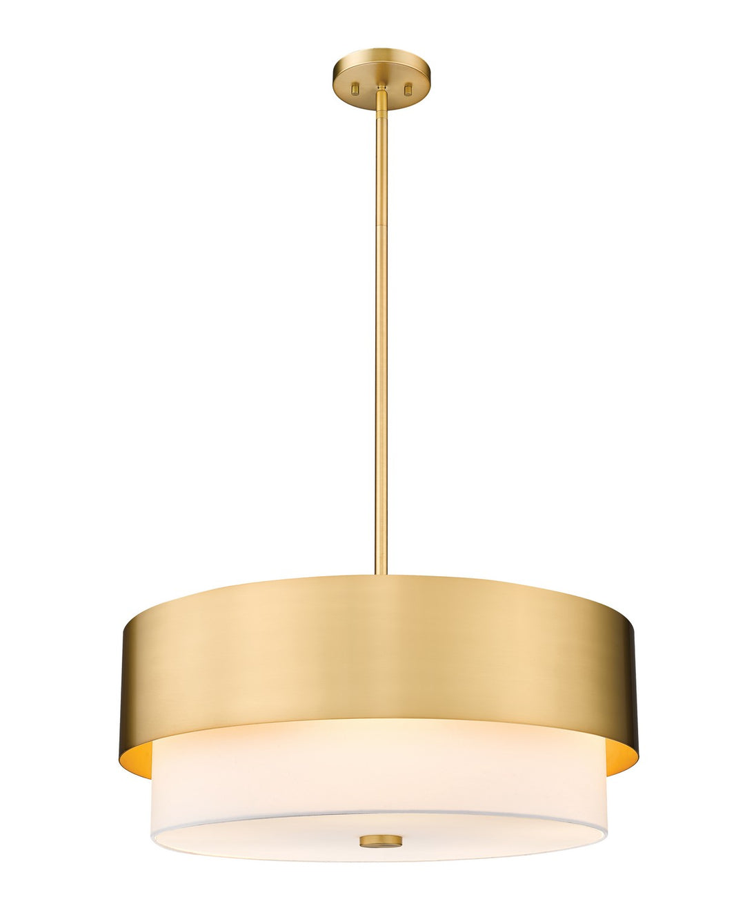 Z-Lite Counterpoint 495P24-MGLD Pendant Light - Modern Gold