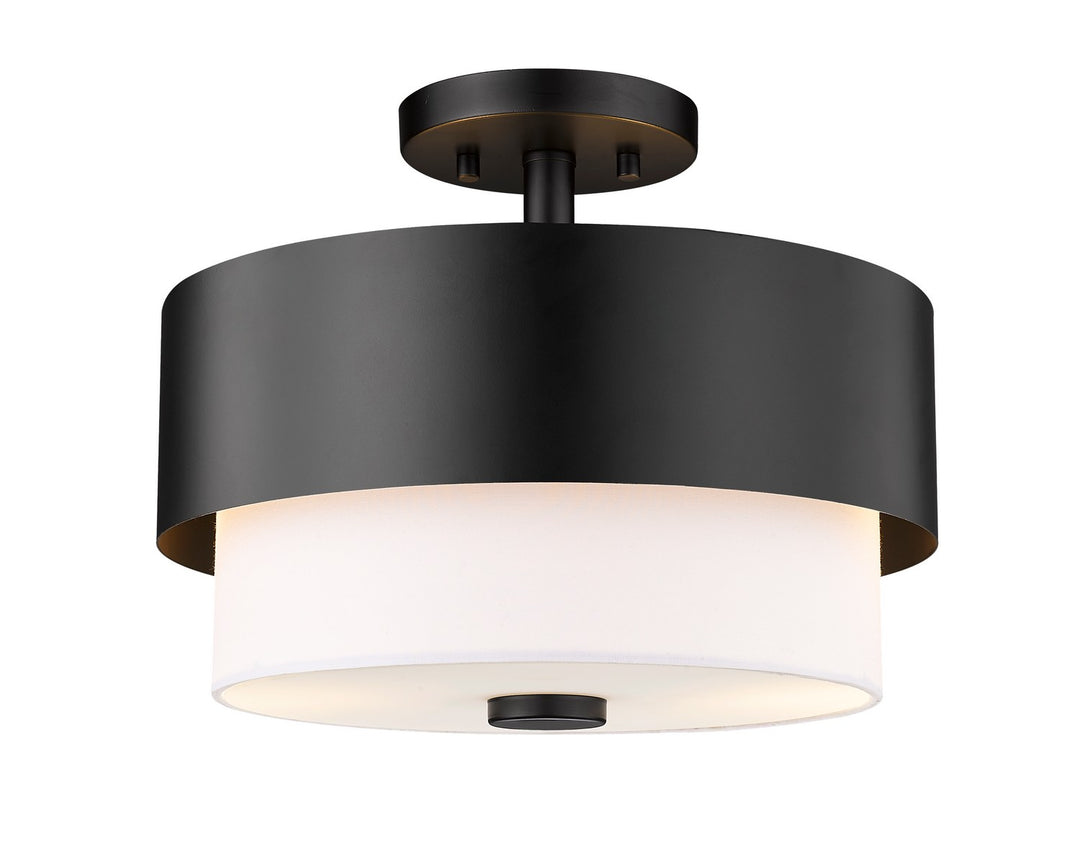 Z-Lite Counterpoint 495SF13-MB Ceiling Light - Matte Black