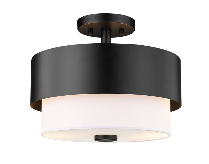 Z-Lite Counterpoint 495SF13-MB Ceiling Light - Matte Black