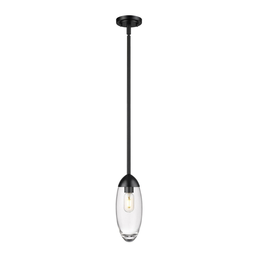 Z-Lite Arden 651P-ROD-MB Pendant Light - Matte Black