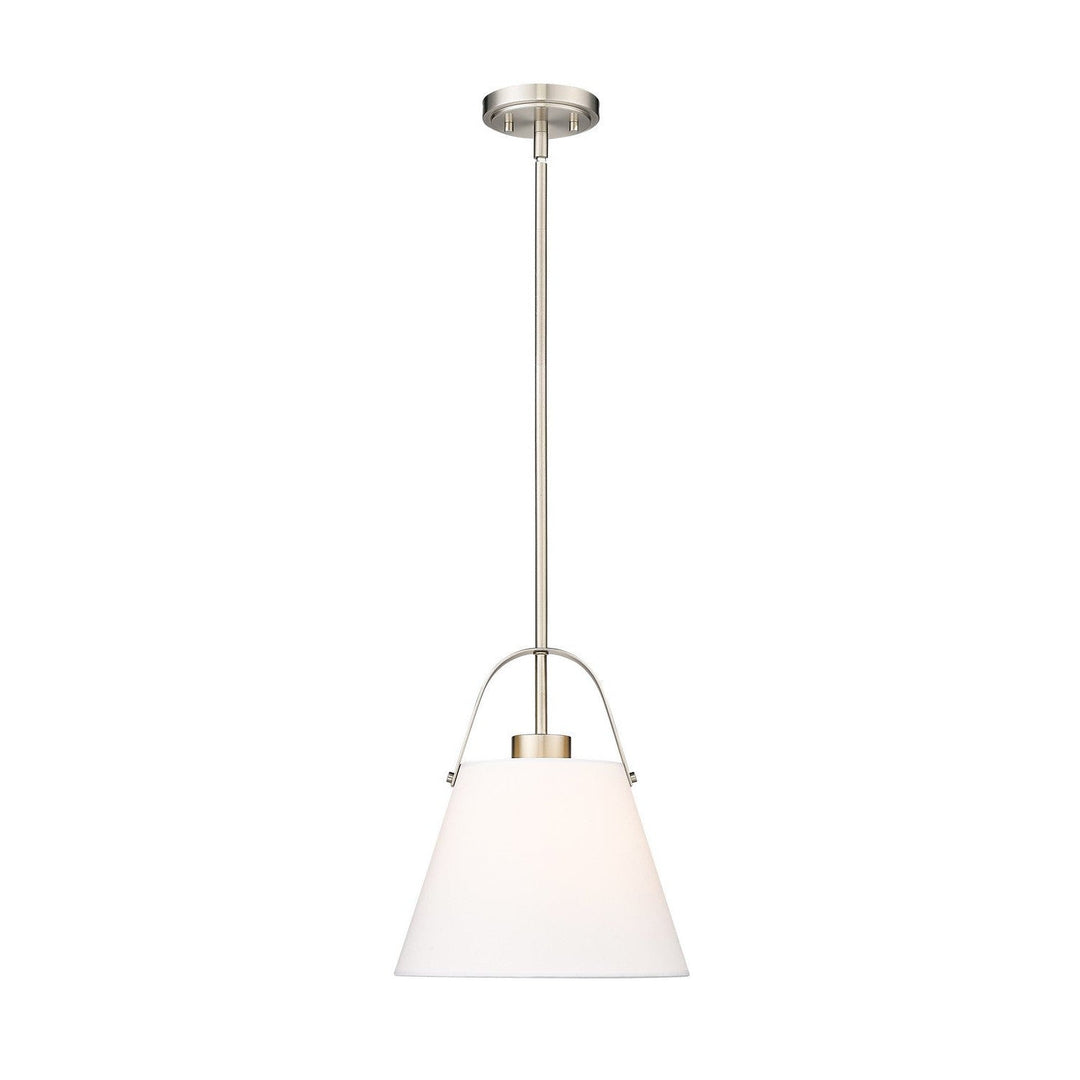Z-Lite Z-Studio Linen Pendant 743P12-BN Pendant Light - Brushed Nickel