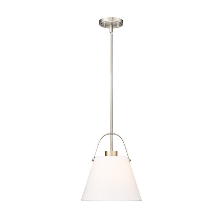 Z-Lite Z-Studio Linen Pendant 743P12-BN Pendant Light - Brushed Nickel