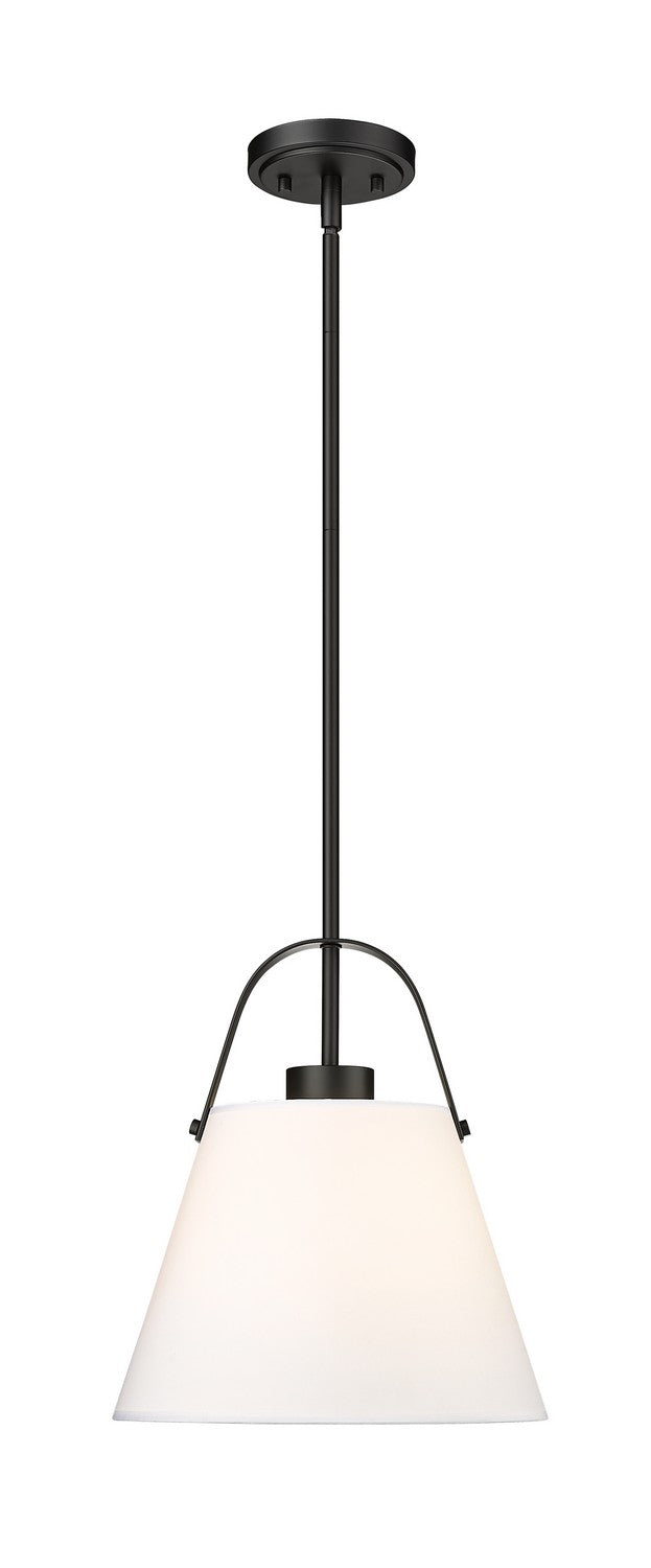 Z-Lite Z-Studio Linen Pendant 743P12-MB Pendant Light - Matte Black