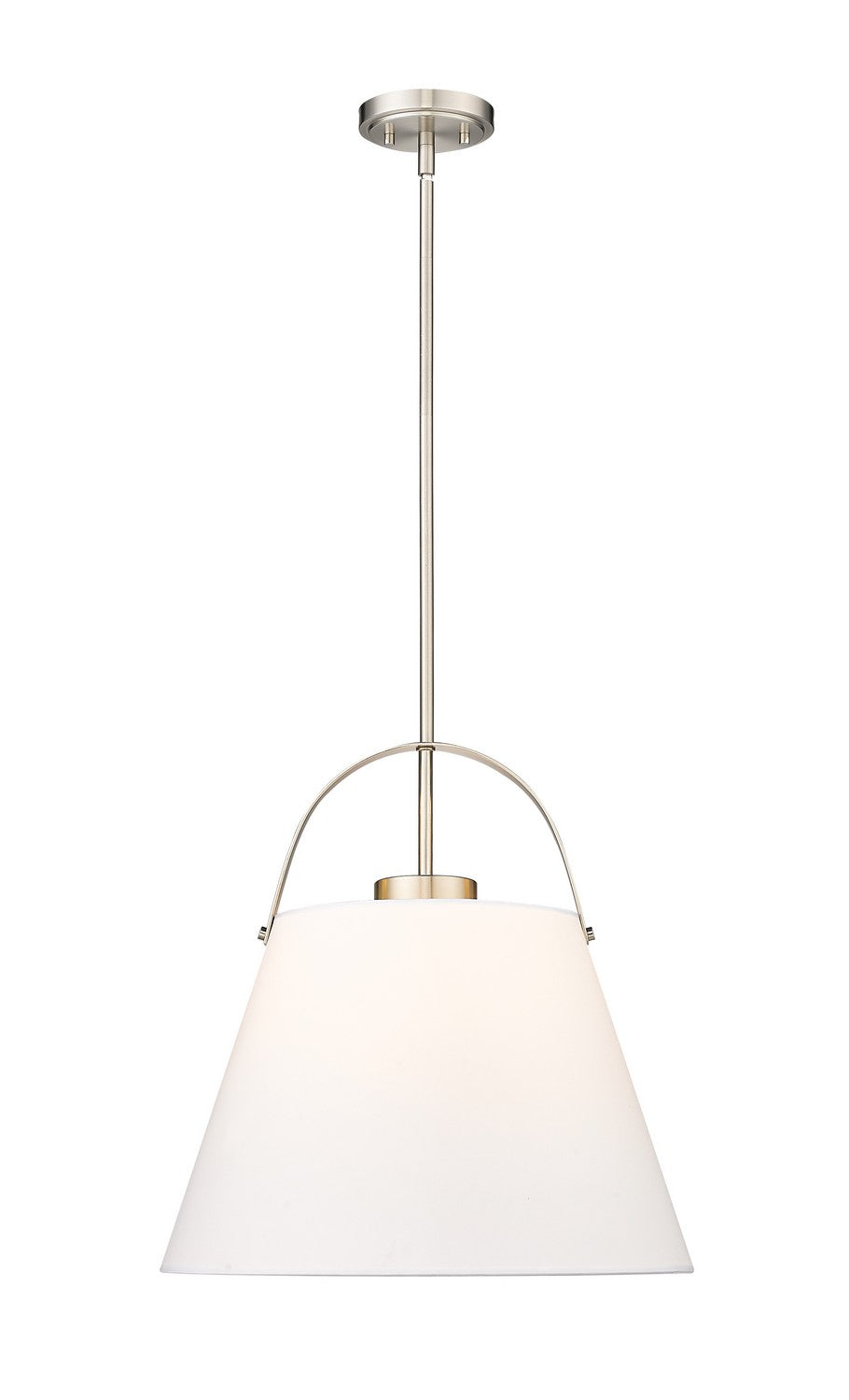 Z-Lite Z-Studio Linen Pendant 743P18-BN Pendant Light - Brushed Nickel