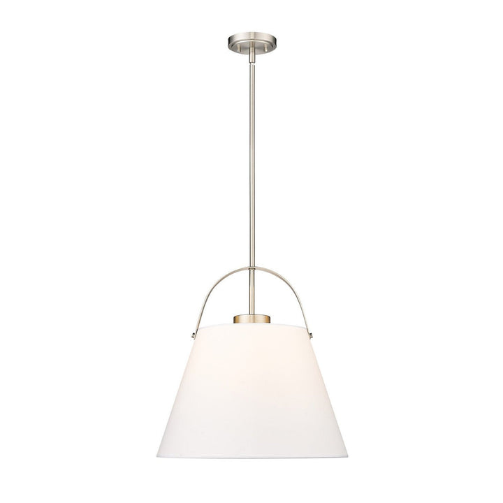 Z-Lite Z-Studio Linen Pendant 743P18-BN Pendant Light - Brushed Nickel