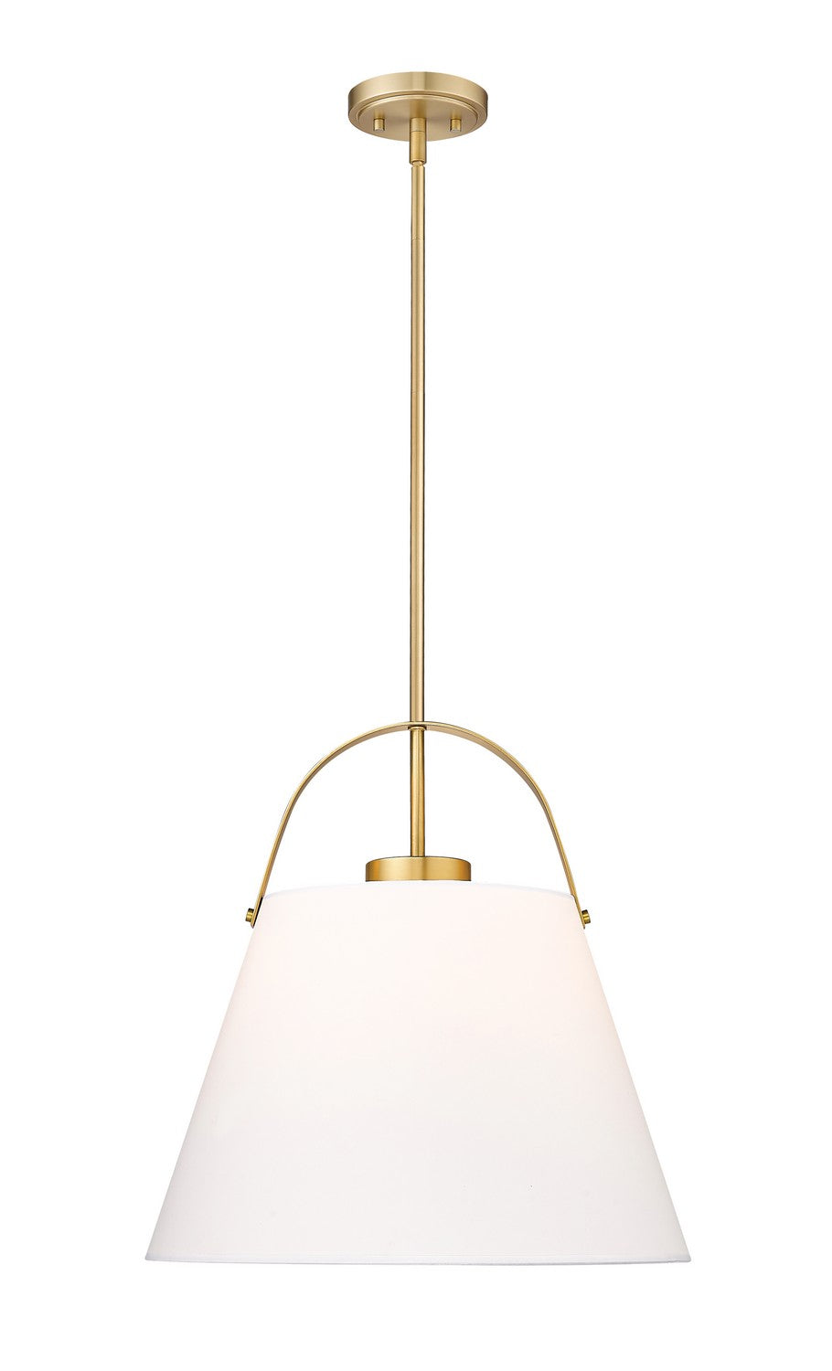 Z-Lite Z-Studio Linen Pendant 743P18-HBR Pendant Light - Heritage Brass