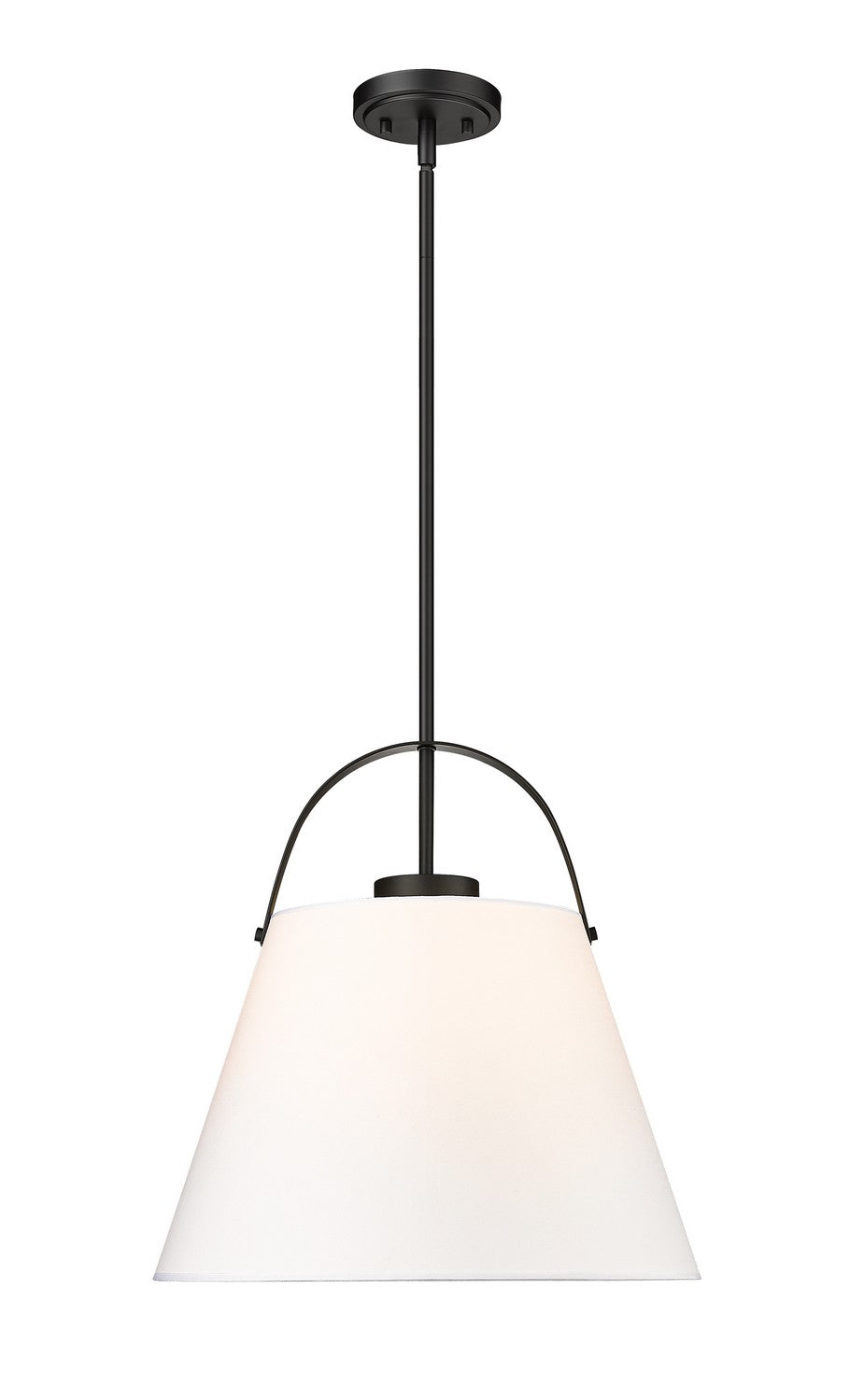 Z-Lite Z-Studio Linen Pendant 743P18-MB Pendant Light - Matte Black