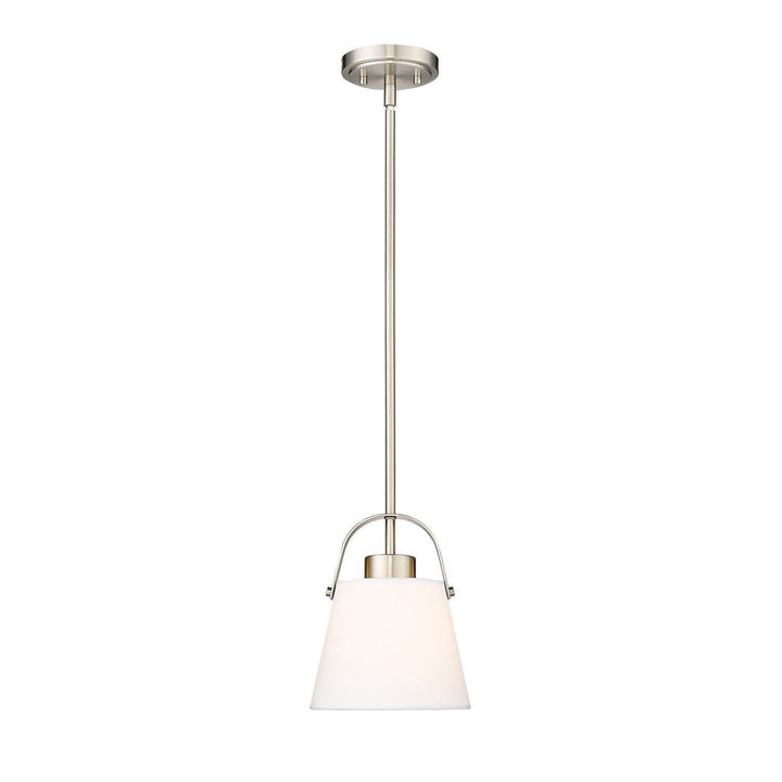 Z-Lite Z-Studio Linen Pendant 743P8-BN Pendant Light - Brushed Nickel