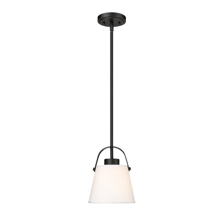 Z-Lite Z-Studio Linen Pendant 743P8-MB Pendant Light - Matte Black