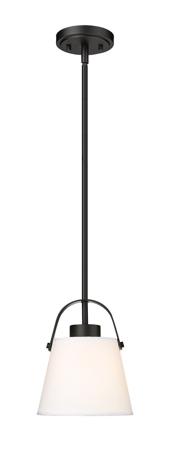 Z-Lite Z-Studio Linen Pendant 743P8-MB Pendant Light - Matte Black