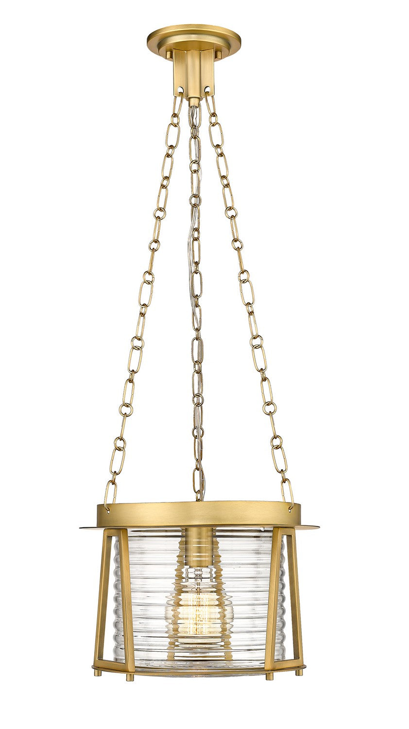 Z-Lite Cape Harbor Pendant 7503P13-RB Pendant Light - Rubbed Brass