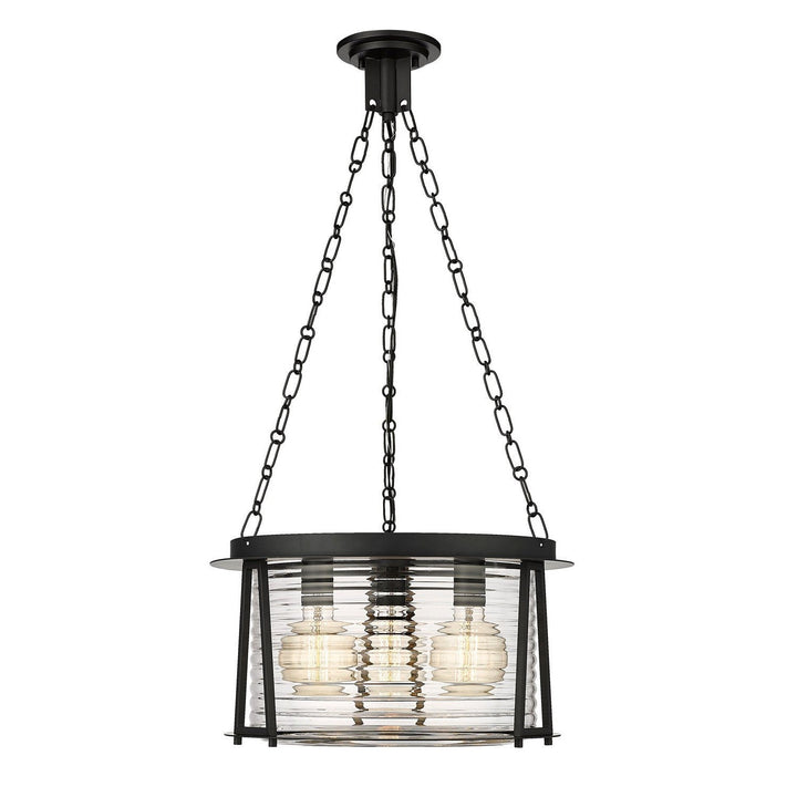 Z-Lite Cape Harbor Pendant 7503P18-MB Pendant Light - Matte Black