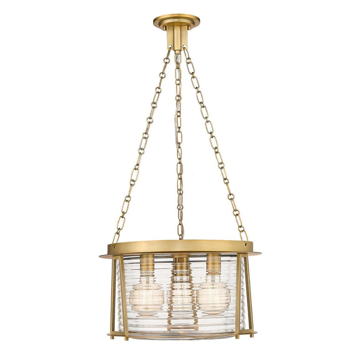 Z-Lite Cape Harbor Pendant 7503P18-RB Pendant Light - Rubbed Brass