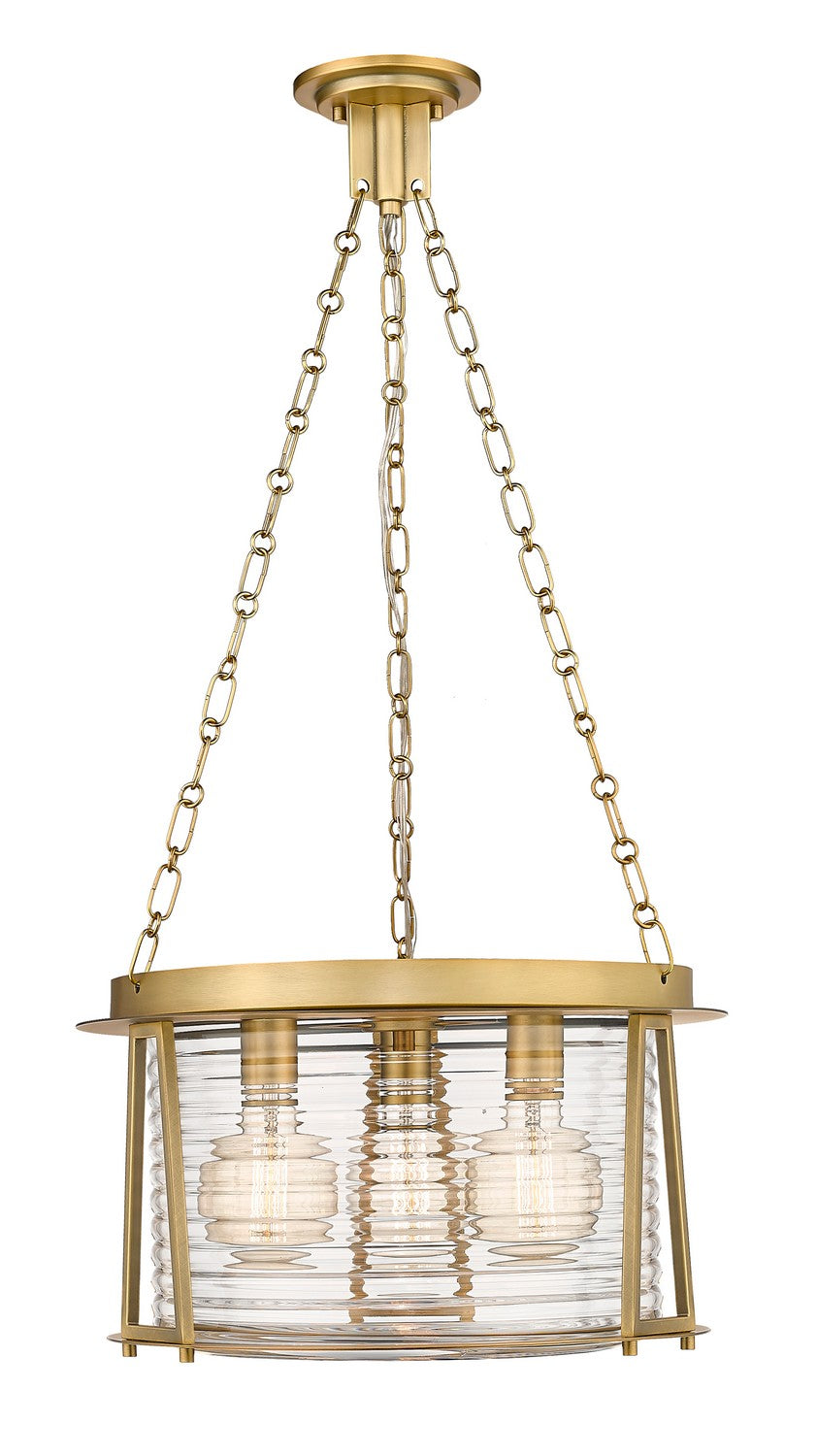 Z-Lite Cape Harbor Pendant 7503P18-RB Pendant Light - Rubbed Brass