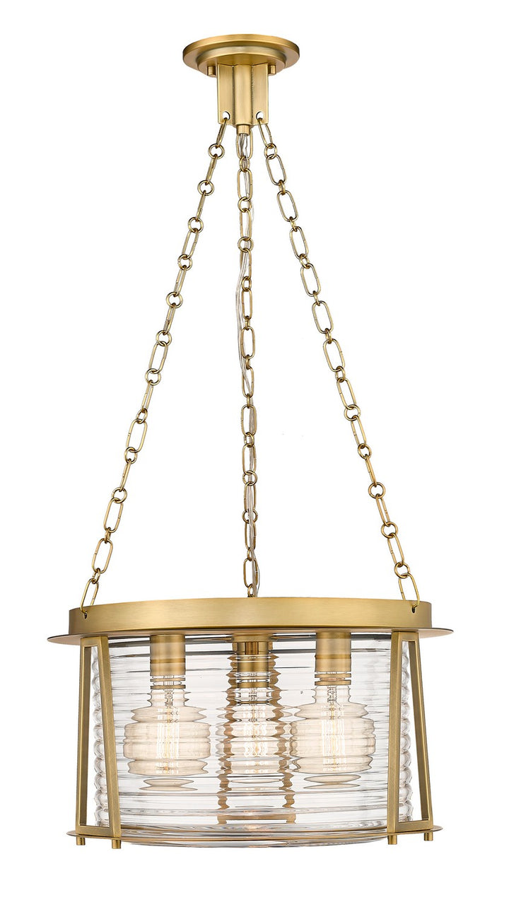 Z-Lite Cape Harbor Pendant 7503P18-RB Pendant Light - Rubbed Brass
