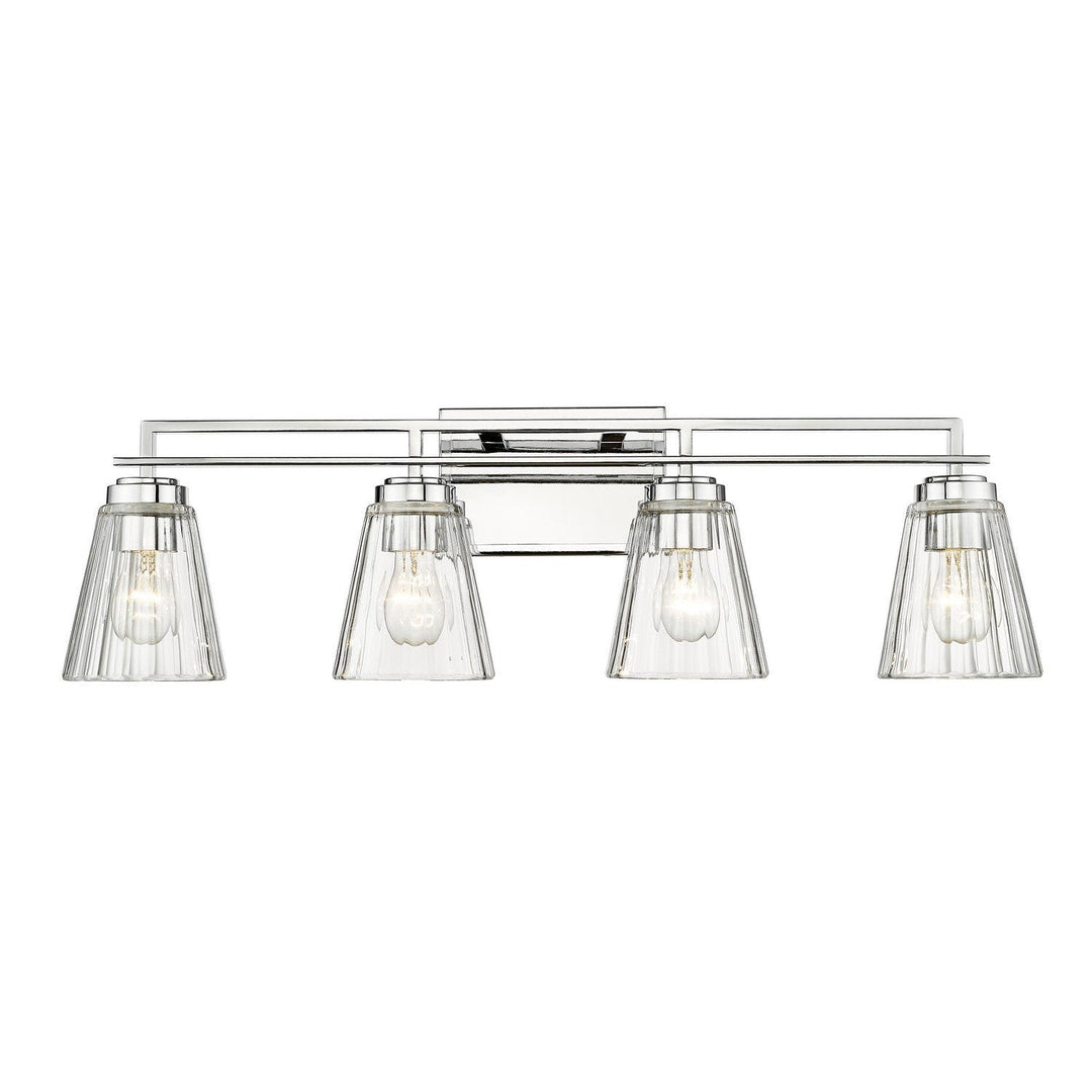 Z-Lite Lyna 823-4V-CH Bath Vanity Light 31 in. wide - Chrome