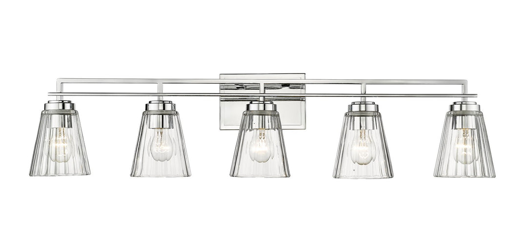Z-Lite Lyna 823-5V-CH Bath Vanity Light 39 in. wide - Chrome
