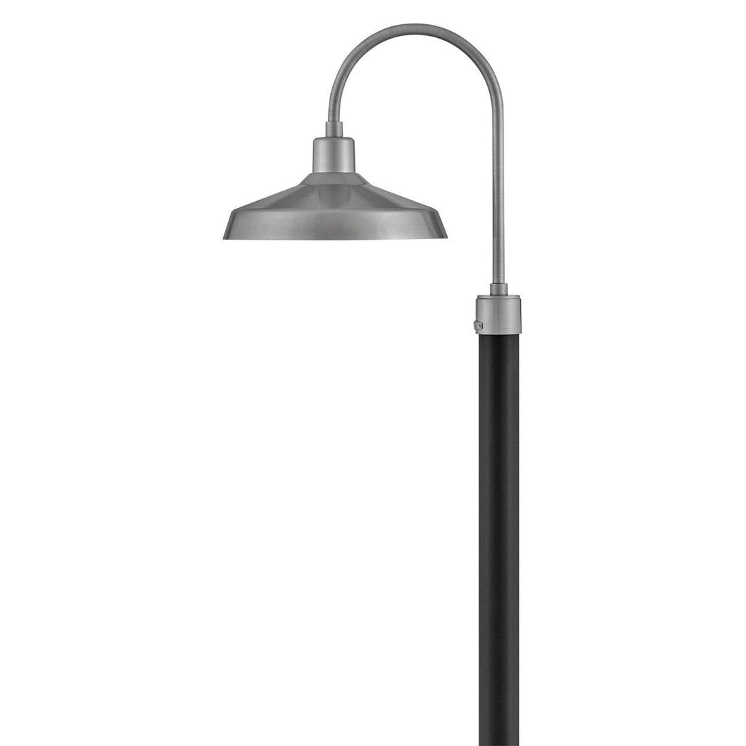 Hinkley Lighting 12071AL  Forge Outdoor Antique Brushed Aluminum