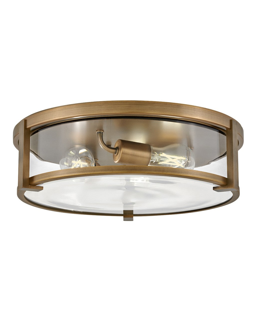 Hinkley Lowell 3243BR-CL Ceiling Light - Brushed Bronze with Clear glass