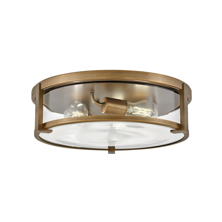 Hinkley Lowell 3243BR-CL Ceiling Light - Brushed Bronze with Clear glass