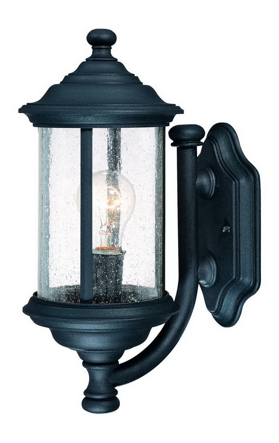 Dolan Designs Lighting 915-50 Walnut Grove One Light Wall Sconce Outdoor Black