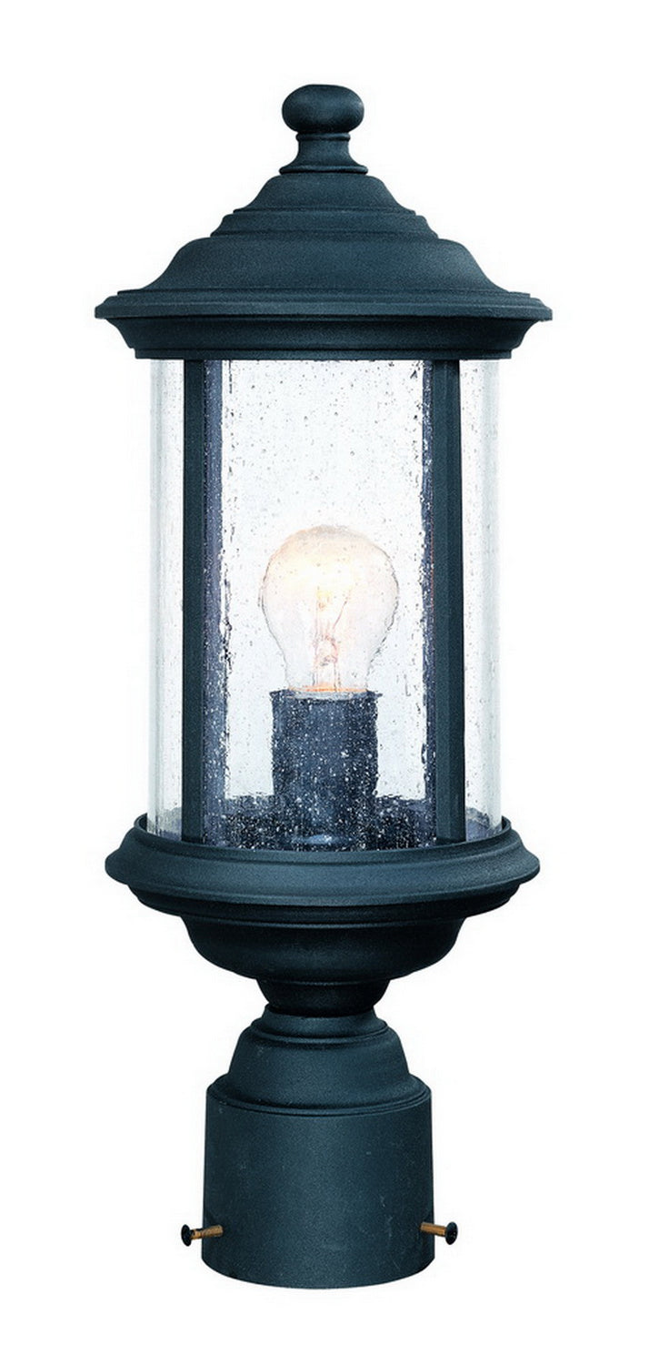 Dolan Designs Lighting 916-50 Walnut Grove One Light Post Mount Outdoor Black