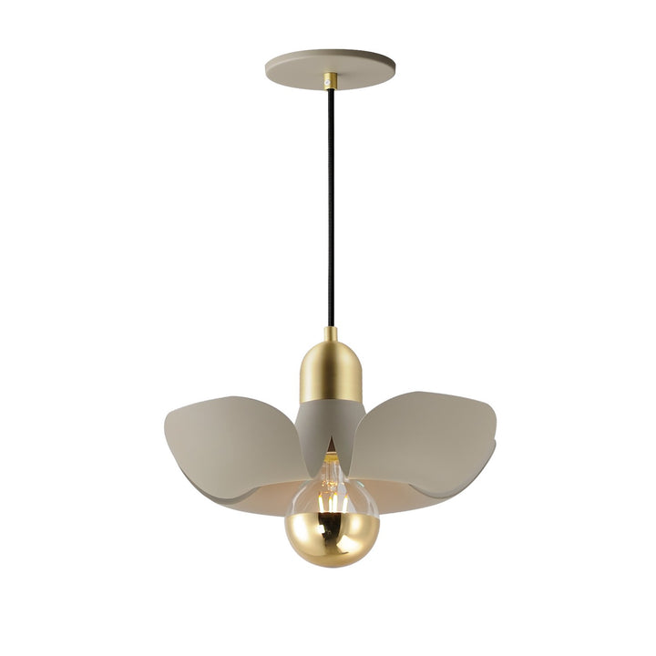 Maxim Poppy 11391SGSBR Pendant Light - Silver Gold / Satin Brass