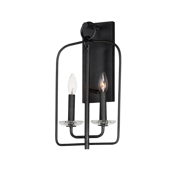 Maxim Madeira 12322TCAR Wall Sconce Light - Anthracite