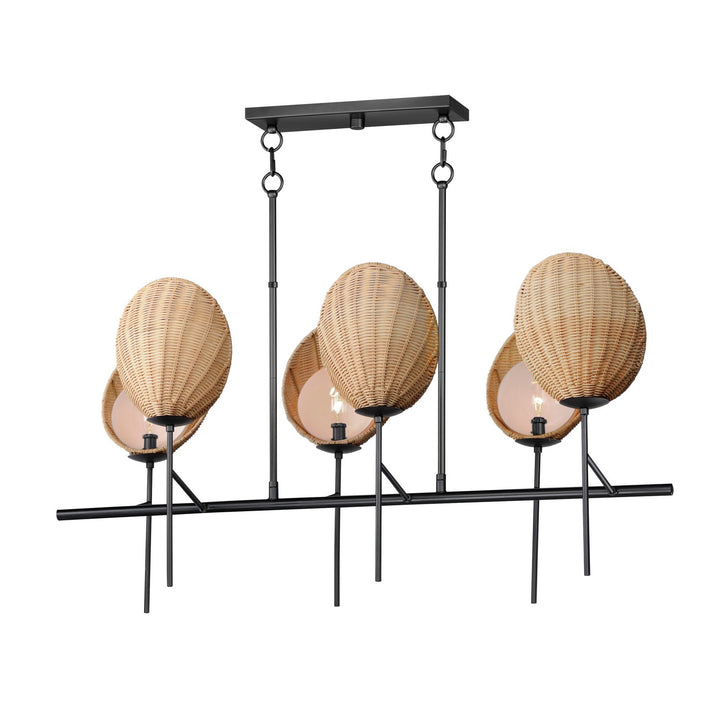 Maxim Maldives 12607NABK Pendant Light - Black