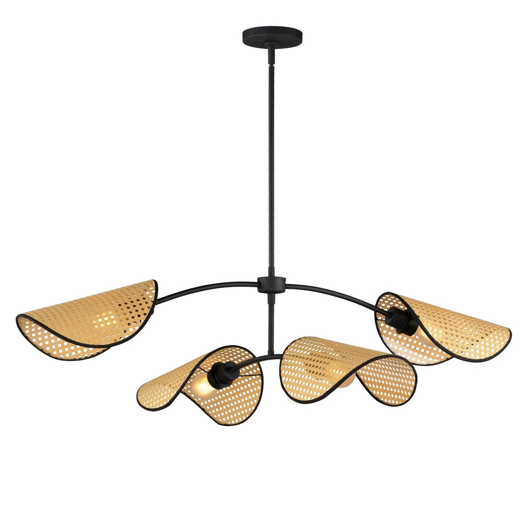 Maxim Bonnet 12634NABK Pendant Light - Black