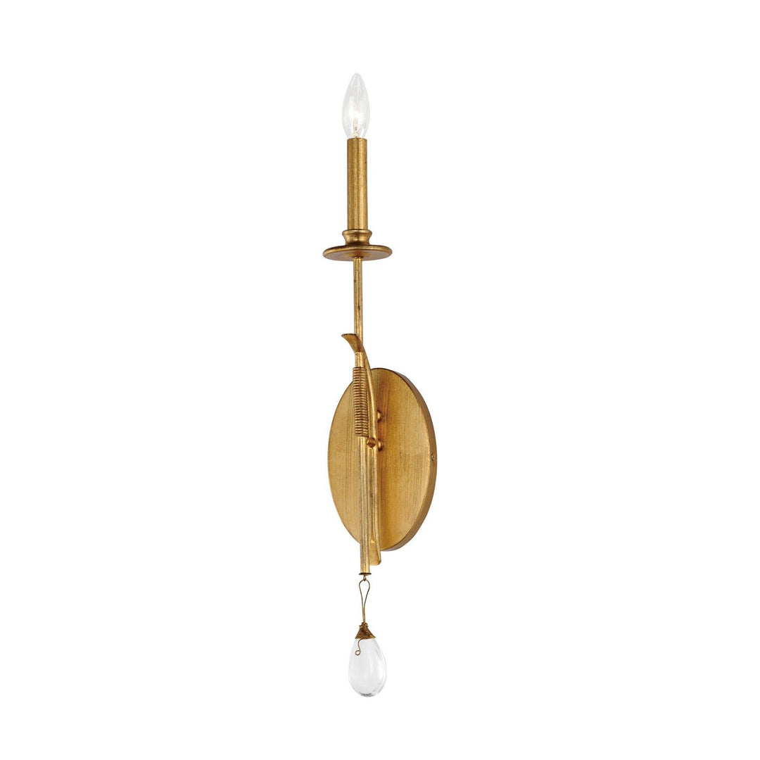 Maxim Eden 12741CHGL Wall Sconce Light - Charcoal Gold Leaf