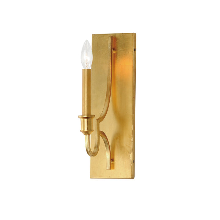 Maxim Normandy 12781GL Wall Sconce Light - Gold Leaf
