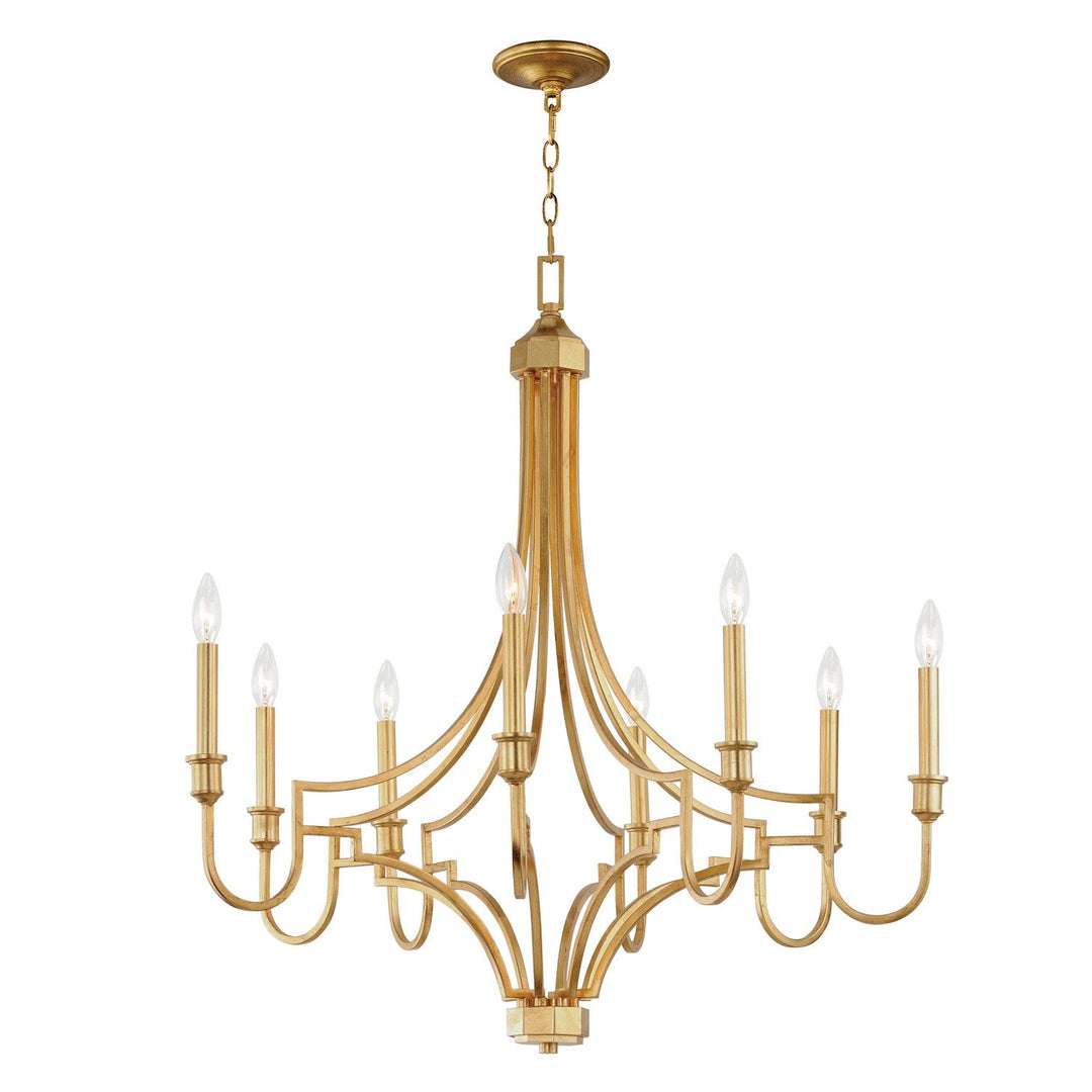 Maxim Normandy 12788GL Chandelier Light - Gold Leaf