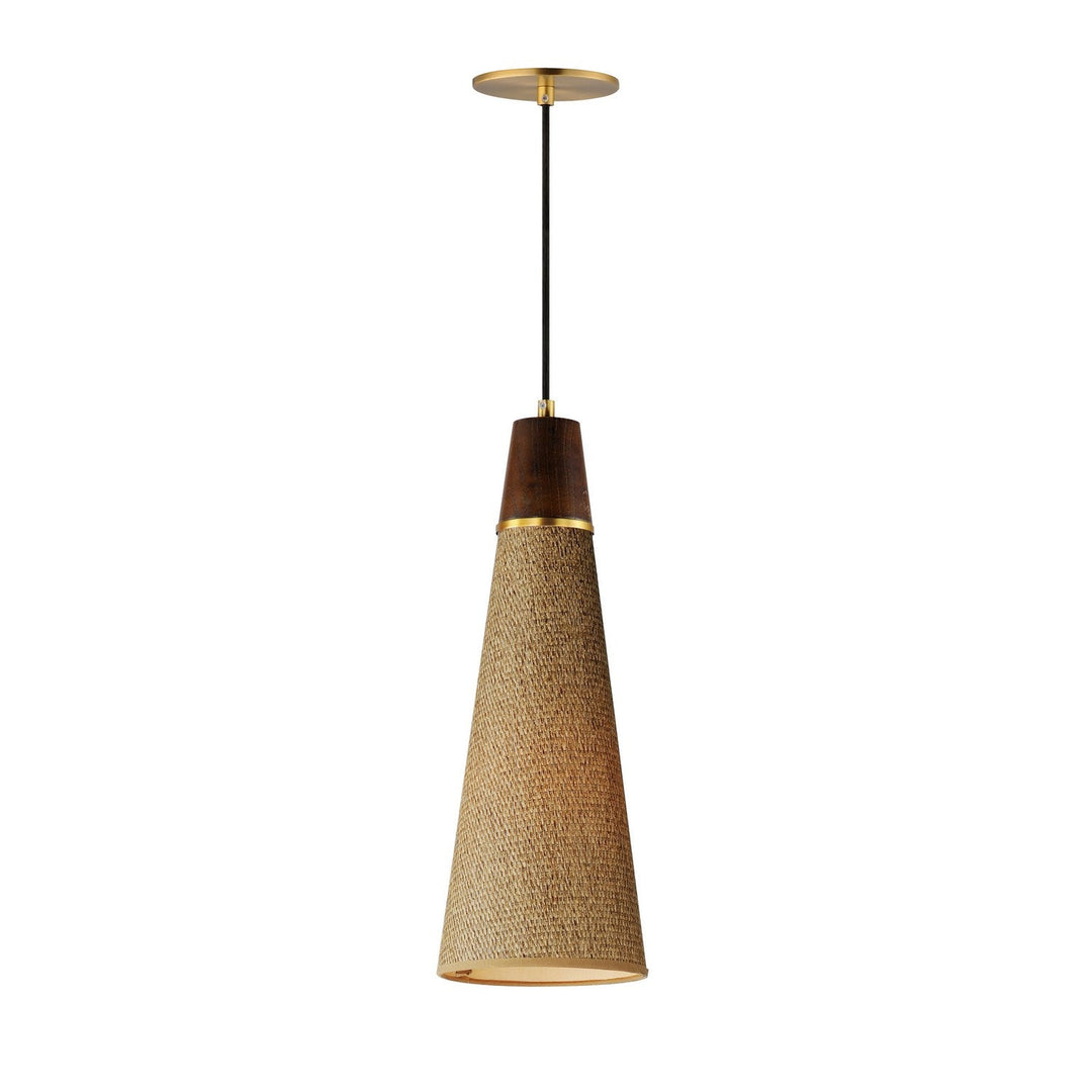 Maxim Sumatra 14482GCNAB Pendant Light - Natural Aged Brass