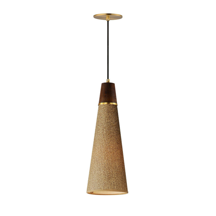 Maxim Sumatra 14482GCNAB Pendant Light - Natural Aged Brass