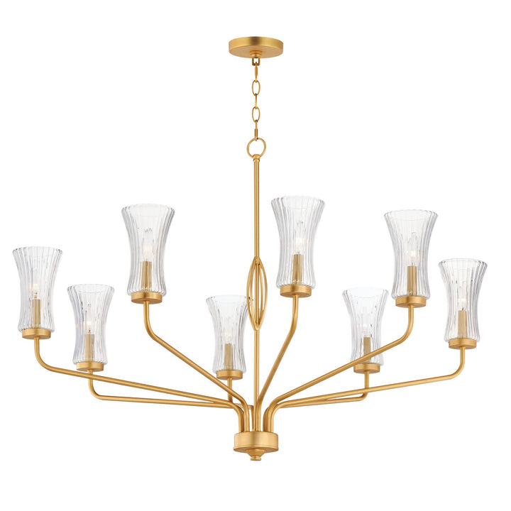 Maxim Camelot 16158CRNAB Chandelier Light - Natural Aged Brass