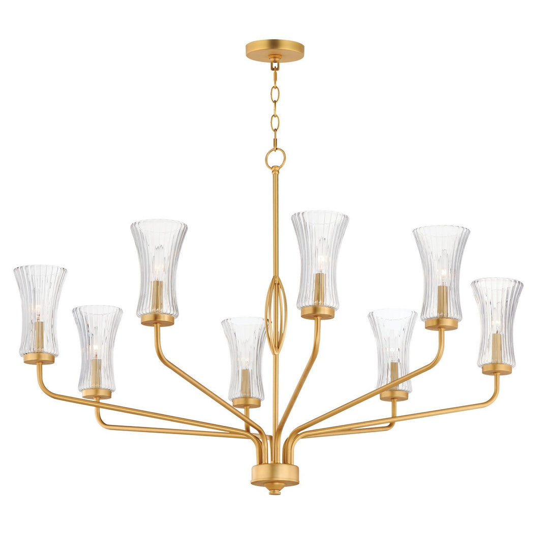 Maxim Camelot 16158CRNAB Chandelier Light - Natural Aged Brass