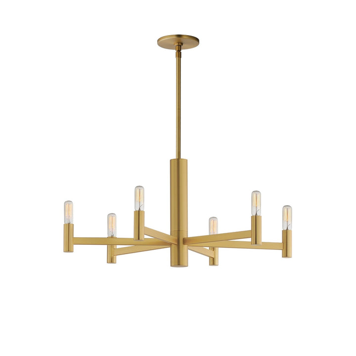 Maxim Emana 21366NAB Chandelier Light - Natural Aged Brass