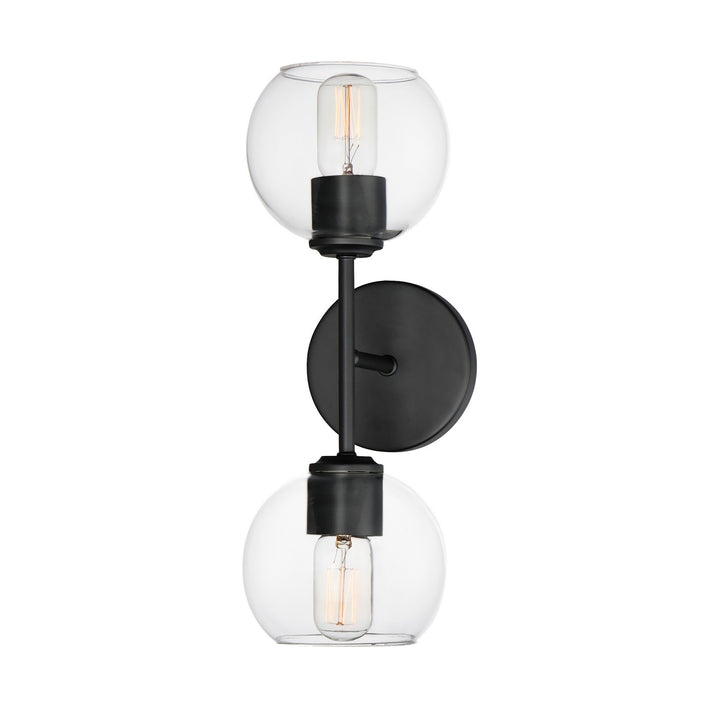 Maxim Knox 21632CLBK Wall Sconce Light - Black