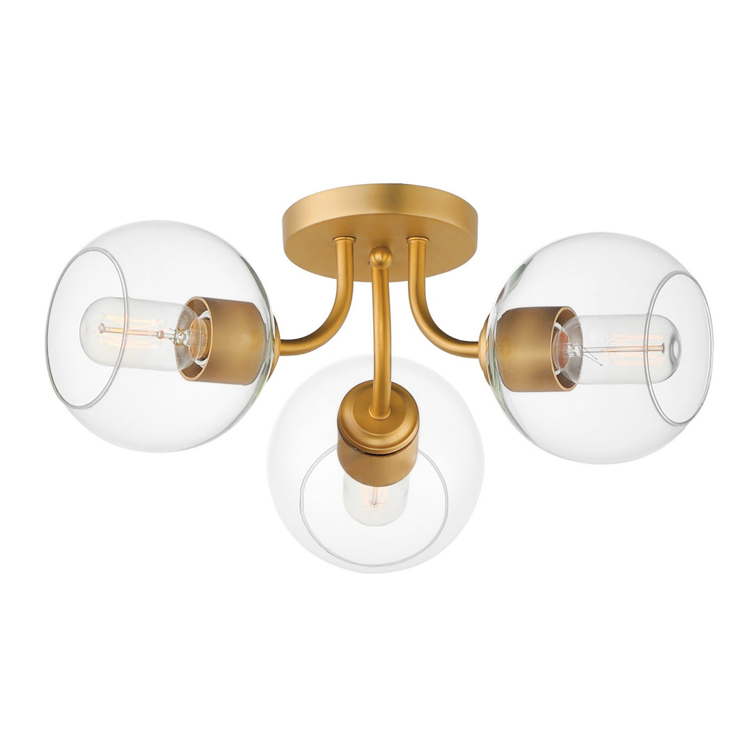 Maxim Knox 21634CLNAB Ceiling Light - Natural Aged Brass