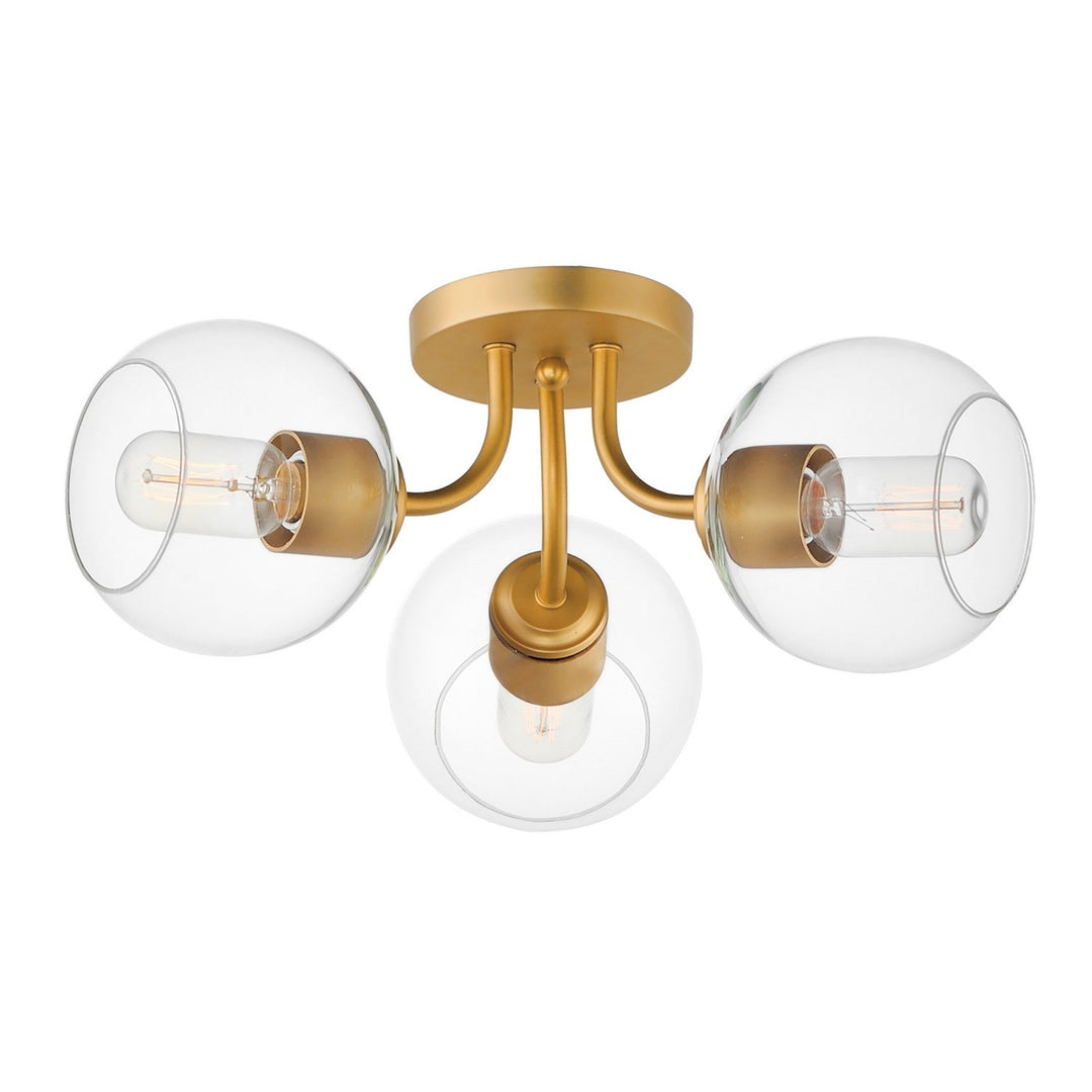 Maxim Knox 21634CLNAB Ceiling Light - Natural Aged Brass