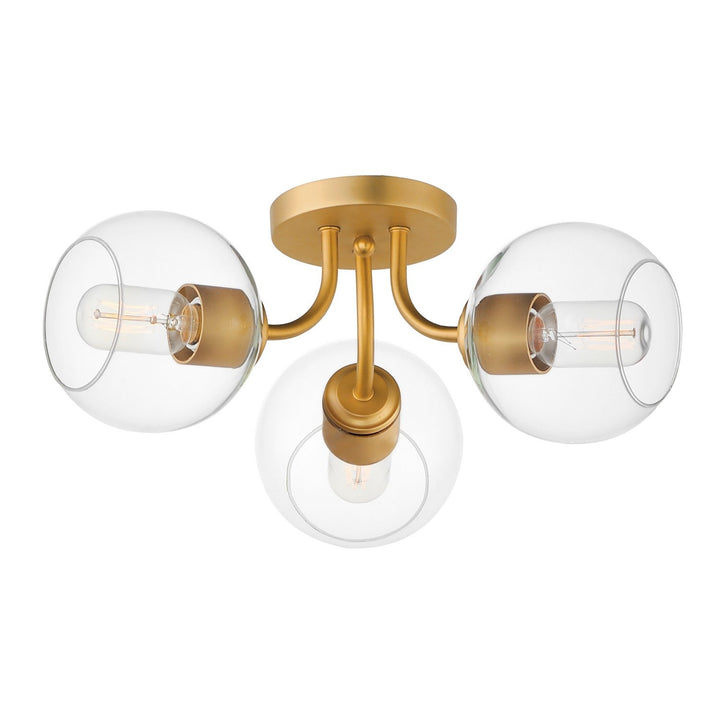 Maxim Knox 21634CLNAB Ceiling Light - Natural Aged Brass