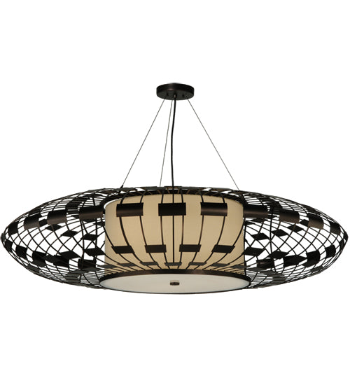 Meyda Tiffany Margo 134843 Pendant Light - Mahogany Bronze