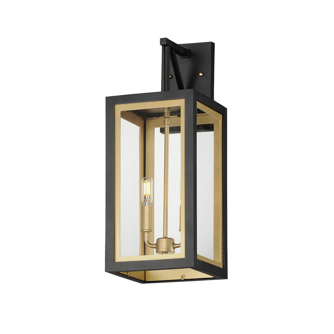 Maxim Lighting 30055CLBKGLD  Neoclass Outdoor Black / Gold