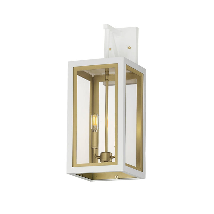 Maxim Lighting 30055CLWTGLD  Neoclass Outdoor White/Gold