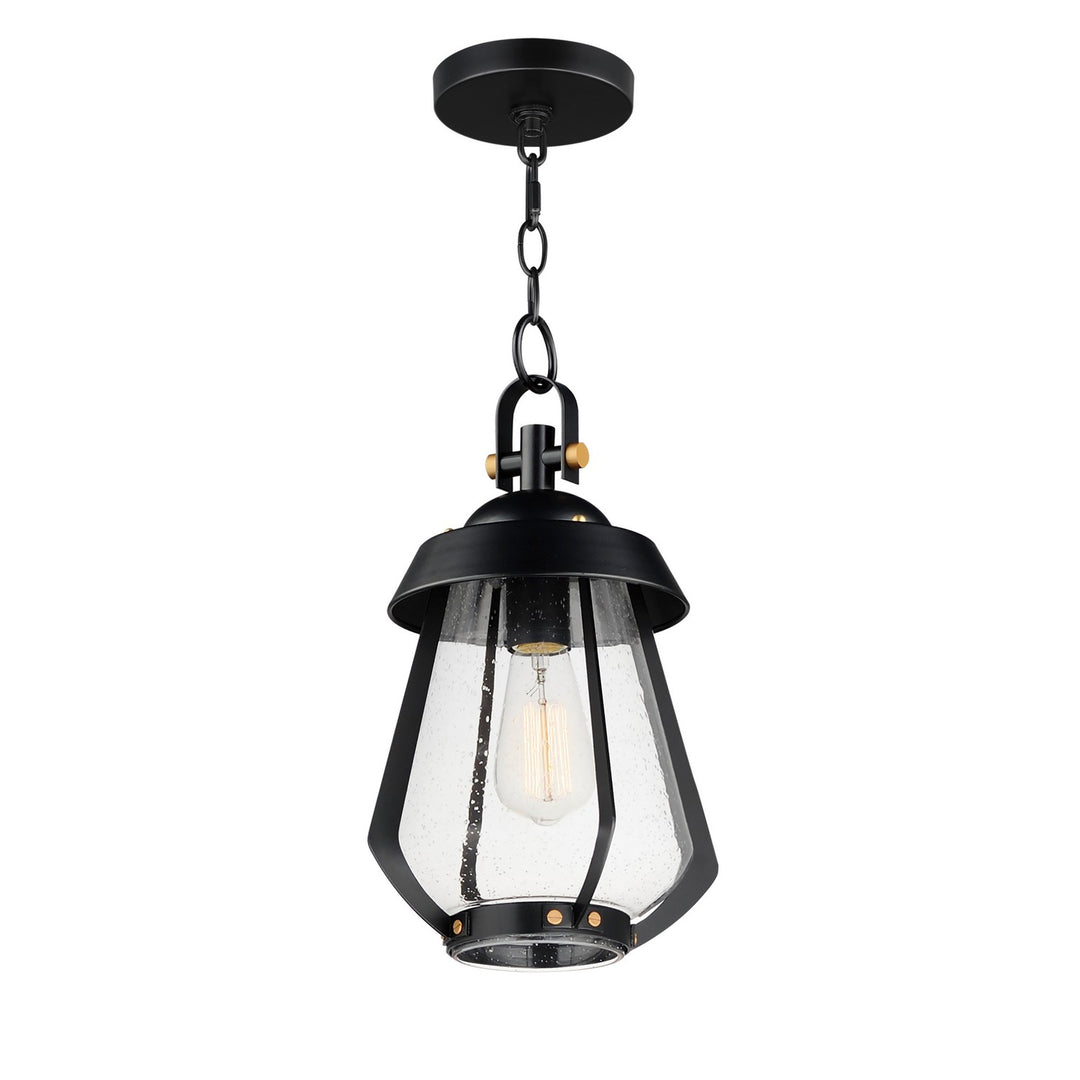 Maxim Lighting 30621CDBKAB  Mariner Outdoor Black / Antique Brass