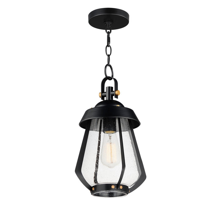 Maxim Lighting 30621CDBKAB  Mariner Outdoor Black / Antique Brass