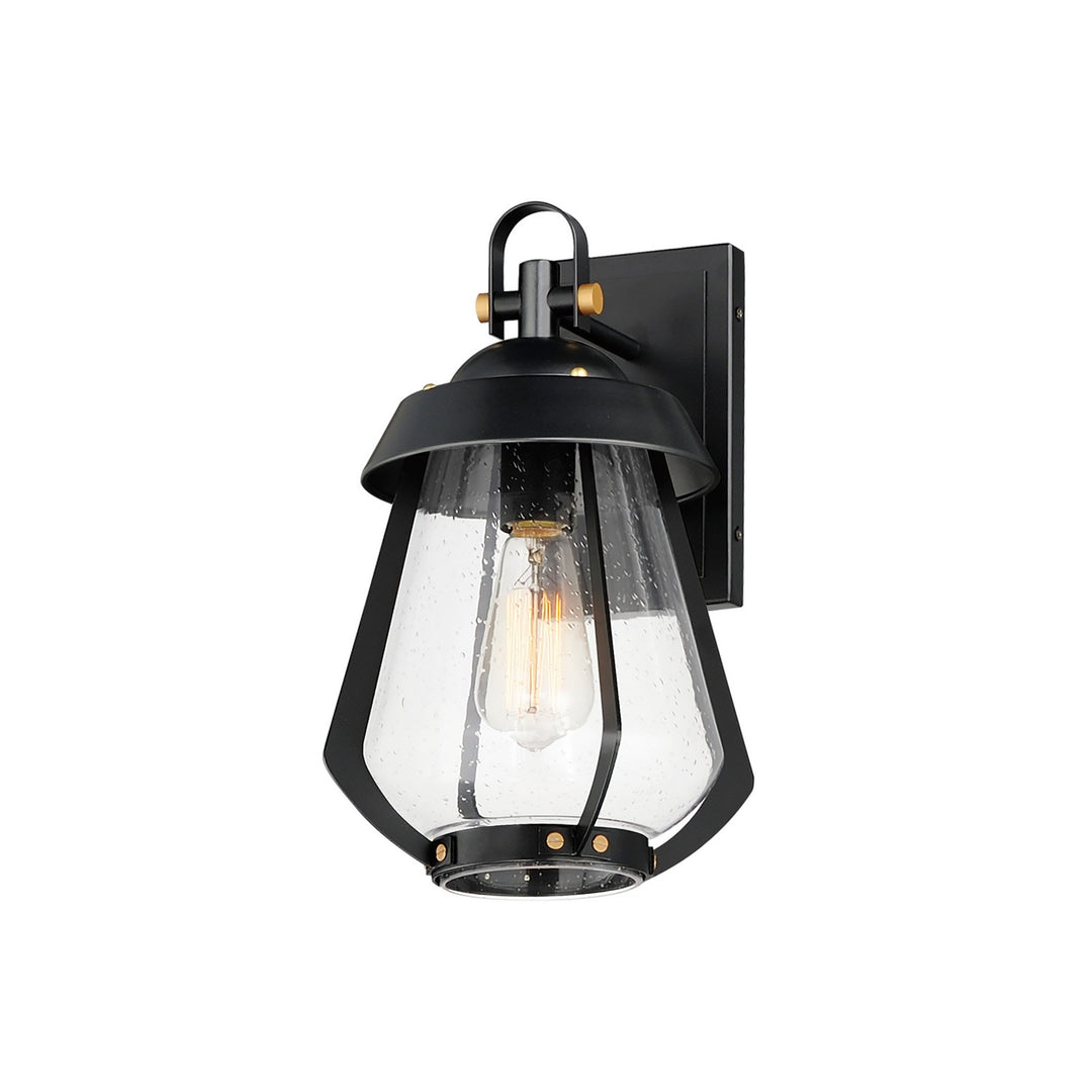 Maxim Lighting 30622CDBKAB  Mariner Outdoor Black / Antique Brass